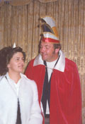 Prinzenpaar 1976 Adi Fellinger und Anni Pachinger