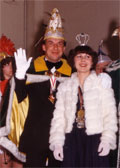 Prinzenpaar 1981 Josef Holl und Maria Enzinger