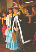 Prinzenpaar 1985 Anton Streicher und Karin Kaineder