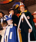 Prinzenpaar 1986 Lui Forstinger und Gerti Dachs