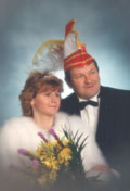 Prinzenpaar 1988 Max Disslbacher und Beate Zechmeister